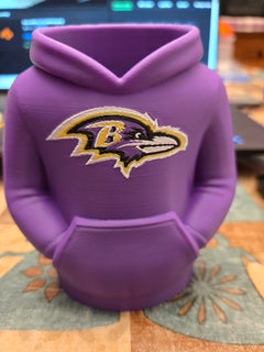 Sports Team Hoodie pen/pencil holder