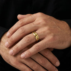 Custom Engraved Men's Ring