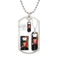 Military Dog Tag Necklace