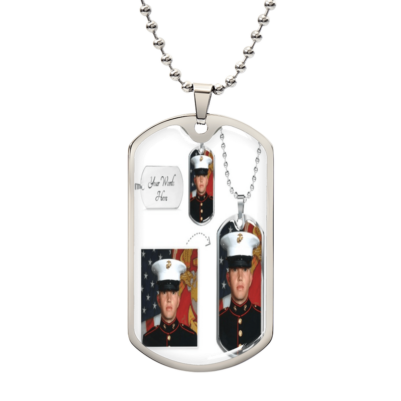 Military Dog Tag Necklace