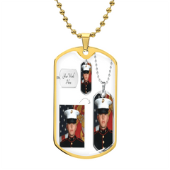 Military Dog Tag Necklace