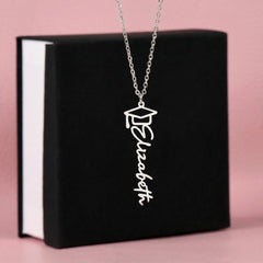 Graduation Cap Necklace - Custom Name