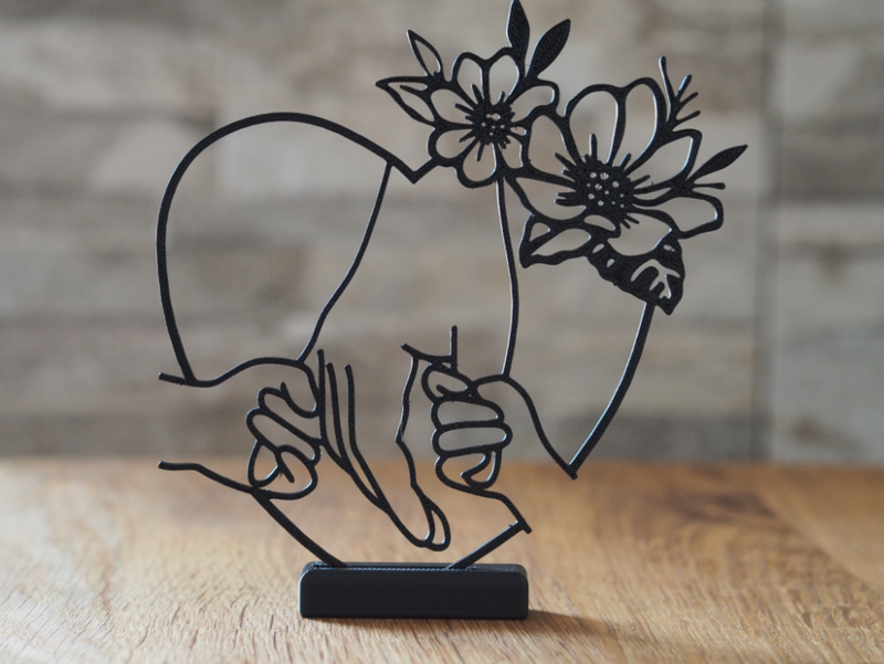 Loving Hands stand. Perfect for Mothers/Grandmothers/Women